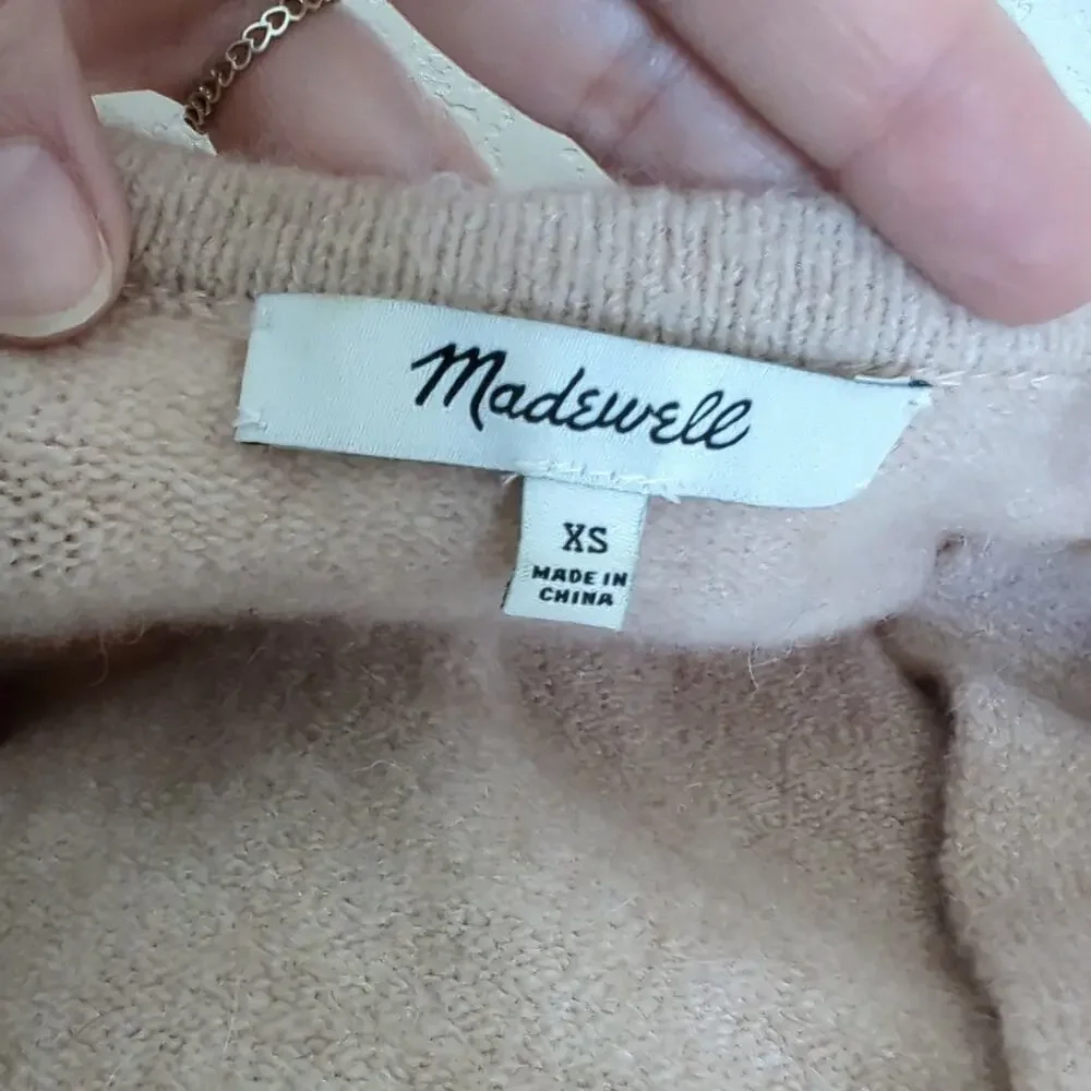 Madewell Women's Longline Cardigan Sweater‎ Size XS Oversized Coziest Yarn Kent